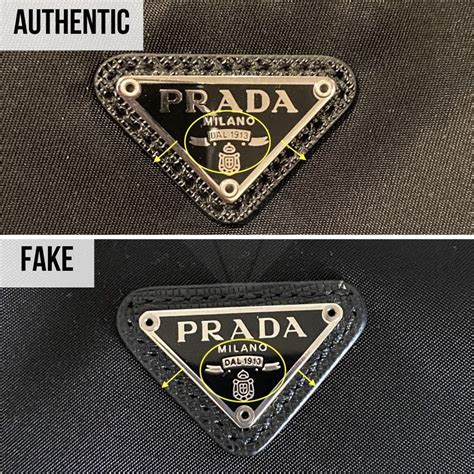 prada fake vs real